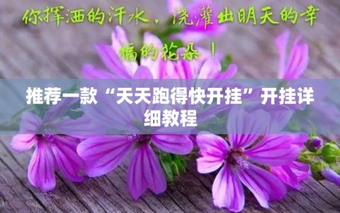 推荐一款“天天跑得快开挂”开挂详细教程