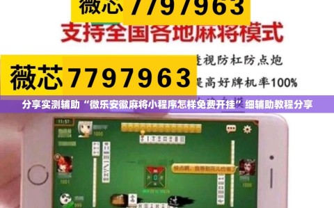 分享实测辅助“微乐安徽麻将小程序怎样免费开挂”细辅助教程分享