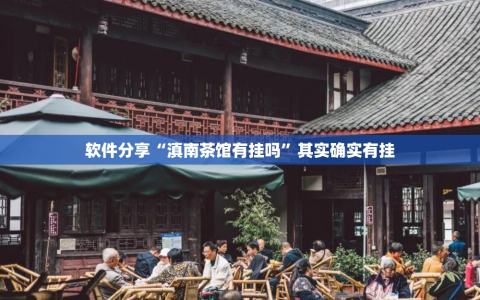 软件分享“滇南茶馆有挂吗”其实确实有挂