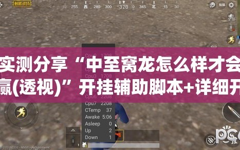 实测分享“中至窝龙怎么样才会赢(透视)”开挂辅助脚本+详细开挂安装教程