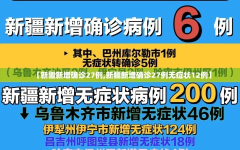 【新疆新增确诊27例,新疆新增确诊27例无症状12例】