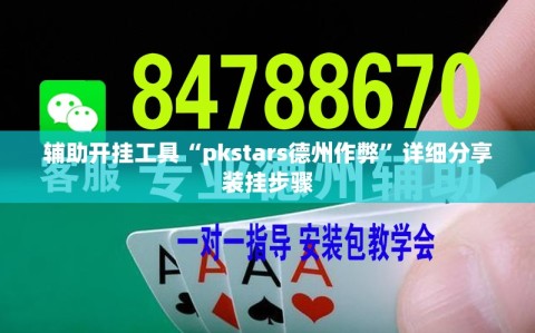 辅助开挂工具“pkstars德州作弊”详细分享装挂步骤