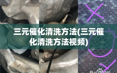 三元催化清洗方法(三元催化清洗方法视频)