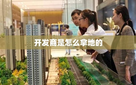 开发商是怎么拿地的
