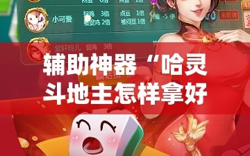 辅助神器“哈灵斗地主怎样拿好牌”科技辅助神器手机版
