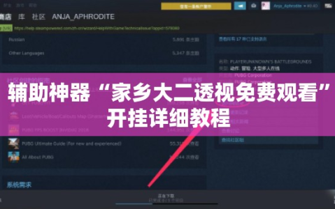辅助神器“家乡大二透视免费观看”开挂详细教程
