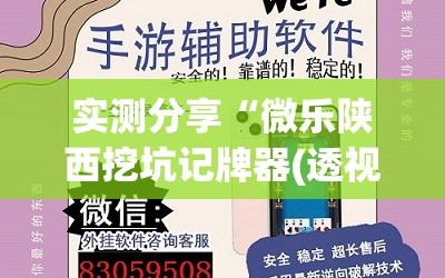 实测分享“微乐陕西挖坑记牌器(透视)”开挂辅助脚本+详细开挂安装教程