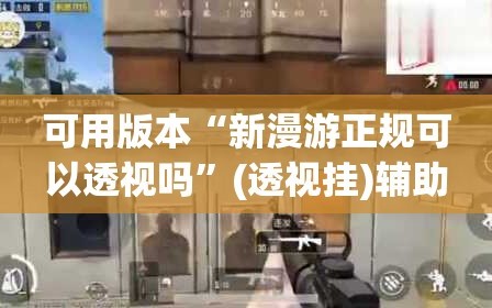 可用版本“新漫游正规可以透视吗”(透视挂)辅助下载教程