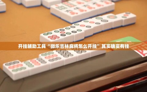 开挂辅助工具“微乐吉林麻将怎么开挂”其实确实有挂