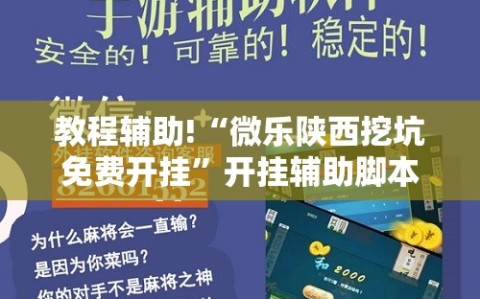 教程辅助!“微乐陕西挖坑免费开挂”开挂辅助脚本+详细开挂安装教程
