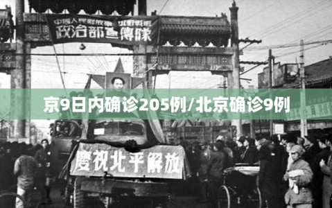 京9日内确诊205例/北京确诊9例