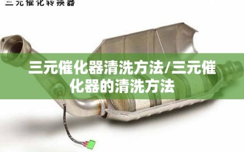 三元催化器清洗方法/三元催化器的清洗方法