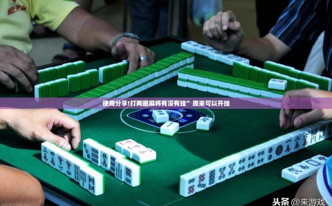 使用分享!打两圈麻将有没有挂”原来可以开挂