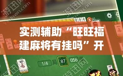 实测辅助“旺旺福建麻将有挂吗”开挂(透视)最新辅助详细