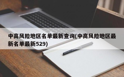 中高风险地区名单最新查询(中高风险地区最新名单最新529)