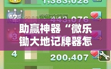 助赢神器“微乐锄大地记牌器怎么使用”细辅助教程分享