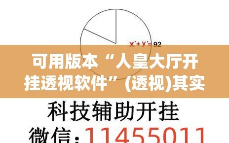 可用版本“人皇大厅开挂透视软件”(透视)其实确实有挂