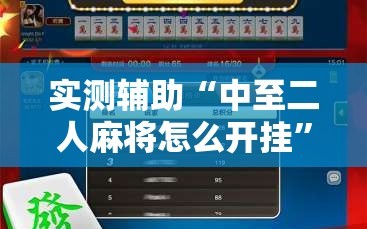 实测辅助“中至二人麻将怎么开挂”详细外挂透视辅助软件教程