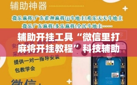辅助开挂工具“微信里打麻将开挂教程”科技辅助神器手机版