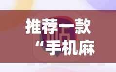 推荐一款“手机麻将挂先试用后付款 小程序”(透视)其实确实有挂