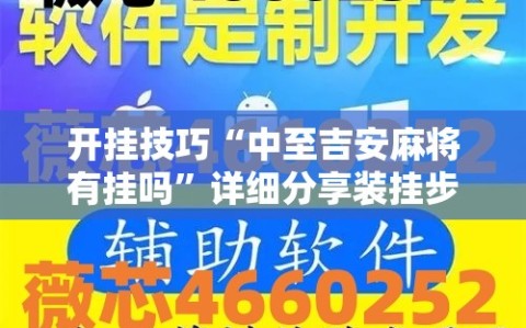 开挂技巧“中至吉安麻将有挂吗”详细分享装挂步骤