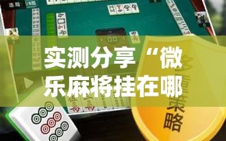 实测分享“微乐麻将挂在哪里买”开挂辅助脚本+详细开挂安装教程