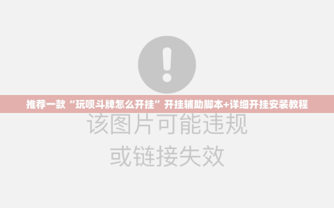推荐一款“玩呗斗牌怎么开挂”开挂辅助脚本+详细开挂安装教程
