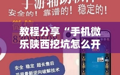 教程分享“手机微乐陕西挖坑怎么开挂”原来可以开挂