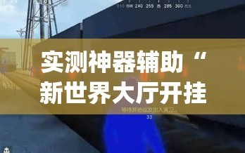 实测神器辅助“新世界大厅开挂透视”(透视)其实确实有挂