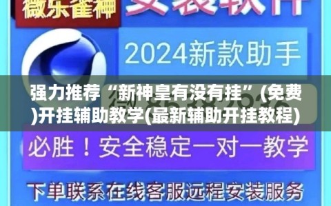 强力推荐“新神皇有没有挂”(免费)开挂辅助教学(最新辅助开挂教程)