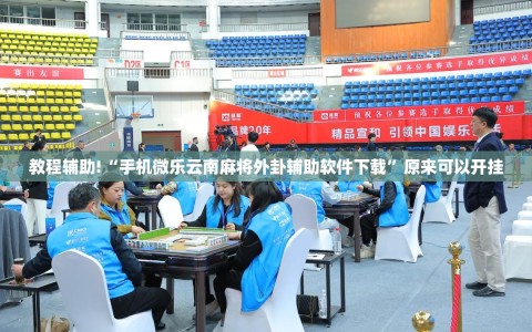 教程辅助!“手机微乐云南麻将外卦辅助软件下载”原来可以开挂