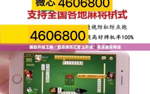 辅助开挂工具“蜀渝牌乐汇怎么开挂”其实确实有挂