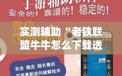 实测辅助“老铁联盟牛牛怎么下载透视挂”开挂(透视)辅助教程