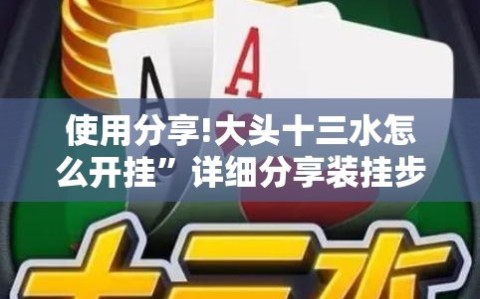 使用分享!大头十三水怎么开挂”详细分享装挂步骤
