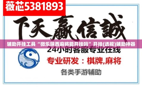 辅助开挂工具“微乐陕西麻将能开挂吗”开挂(透视)辅助神器