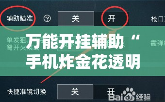 万能开挂辅助“手机炸金花透明挂”详细开挂教程