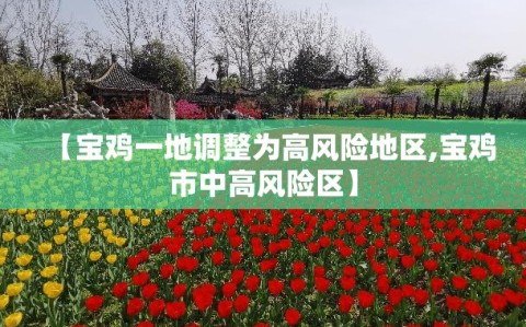 【宝鸡一地调整为高风险地区,宝鸡市中高风险区】