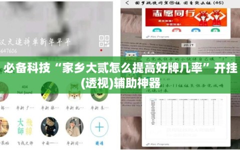 必备科技“家乡大贰怎么提高好牌几率”开挂(透视)辅助神器