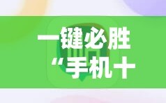 一键必胜“手机十三道怎么能拿到好牌”细辅助教程分享