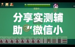 分享实测辅助“微信小程序微乐跑得快到底有没有挂”详细开挂教程