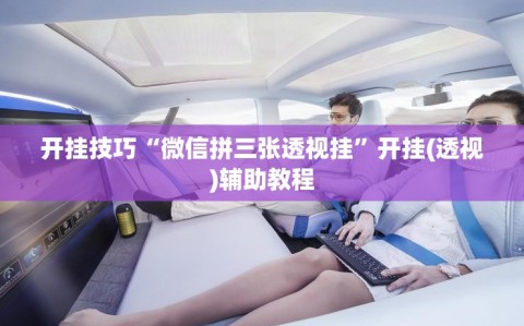 开挂技巧“微信拼三张透视挂”开挂(透视)辅助教程