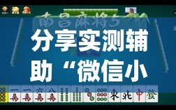 分享实测辅助“微信小程序微乐海南麻将有挂吗”(免费)开挂辅助教学(最新辅助开挂教程)