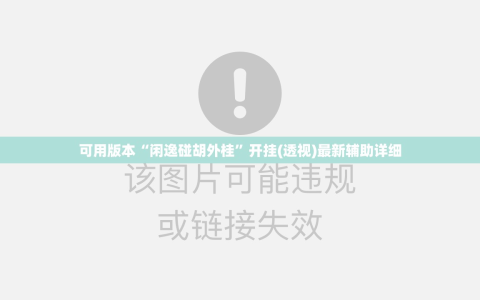 可用版本“闲逸碰胡外桂”开挂(透视)最新辅助详细