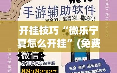 开挂技巧“微乐宁夏怎么开挂”(免费)开挂辅助教学(最新辅助开挂教程)