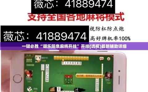 一键必胜“胡乐阳泉麻将开挂”开挂(透视)最新辅助详细