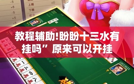 教程辅助!盼盼十三水有挂吗”原来可以开挂