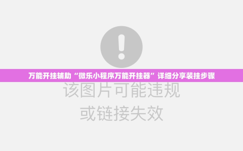 万能开挂辅助“微乐小程序万能开挂器”详细分享装挂步骤