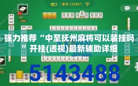 强力推荐“中至抚州麻将可以装挂吗”开挂(透视)最新辅助详细
