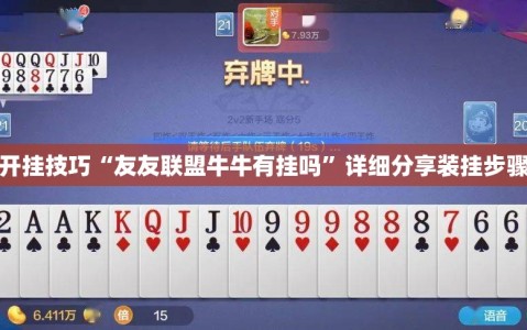 开挂技巧“友友联盟牛牛有挂吗”详细分享装挂步骤