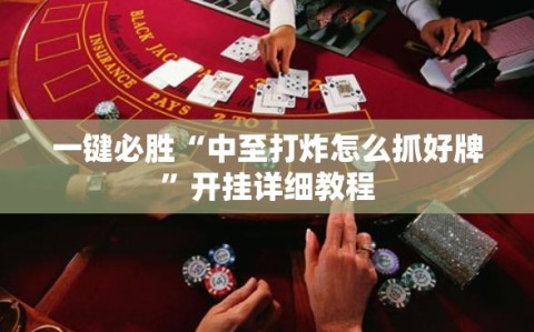 一键必胜“中至打炸怎么抓好牌”开挂详细教程